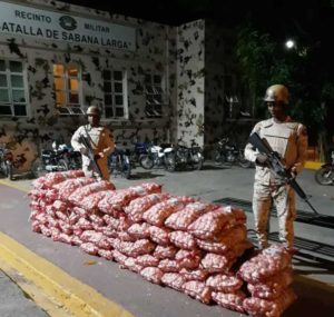 CESFRONT INCAUTA 1,496 LIBRAS DE AJO.