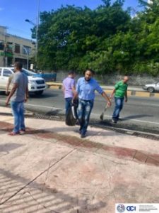 OCI del MINERD realiza operativo de limpieza