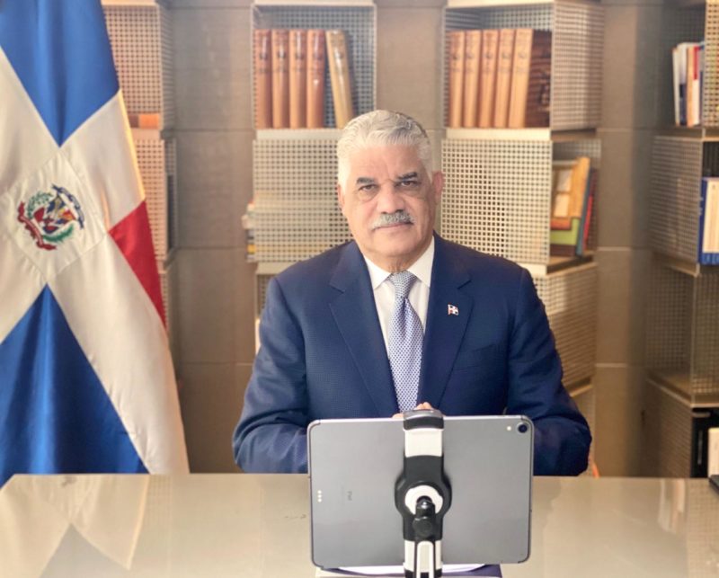 Canciller pide a Unión Europea apoyar recuperación del turismo y asegurar fluidez comercio exterior