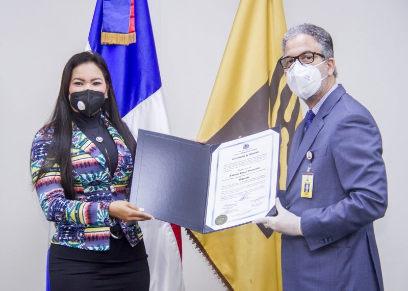JCE inicia entrega de Certificados de Elección del Nivel de Diputaciones para el período constitucional 2020-2024
