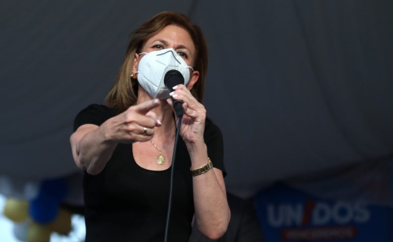 Raquel Peña pide no tener miedo y acudir temprano a votar