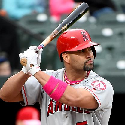 Alberto Pujols disparó ayer su cuadrangular número 658 de por vida