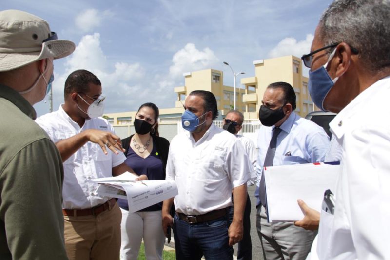 Comisión Presidencial de Fedeicomiso y Desarrollo Hipotecario recorre Ciudad Juan Bosch