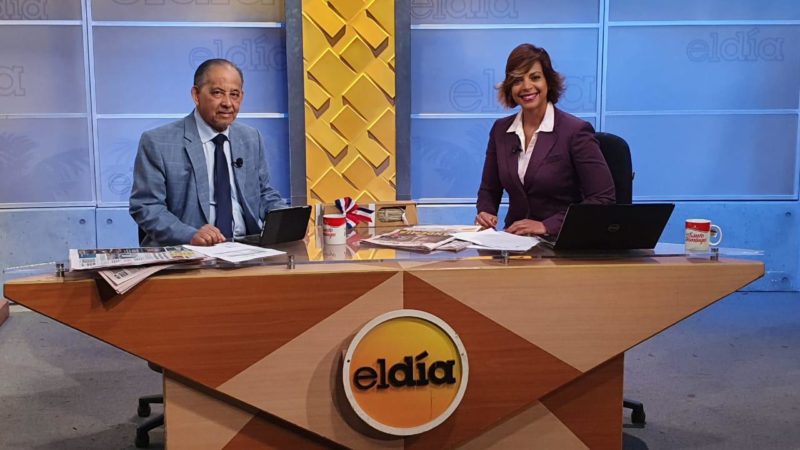 Amelia Deschamps se despide del Programa El Día con Huchi Lora