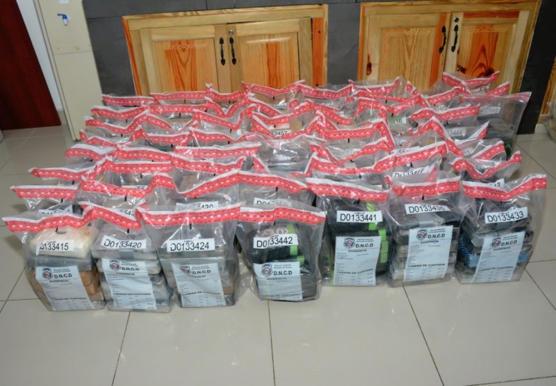 DNCD incauta 353 paquetes de cocaína en el Puerto Multimodal Caucedo