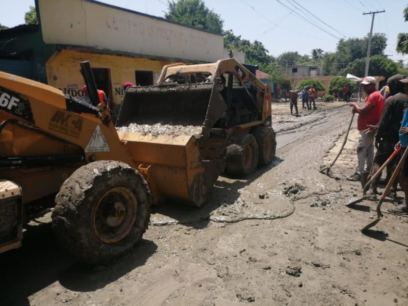 MOPC interviene a Uvilla para evitar futuras inundaciones