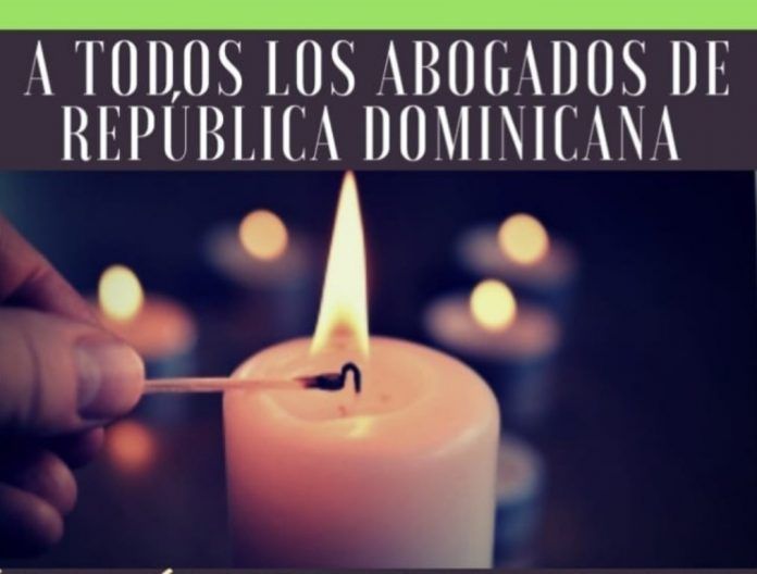 Abogados continuarán con encendido de velas en los Palacios de Justicia del País.