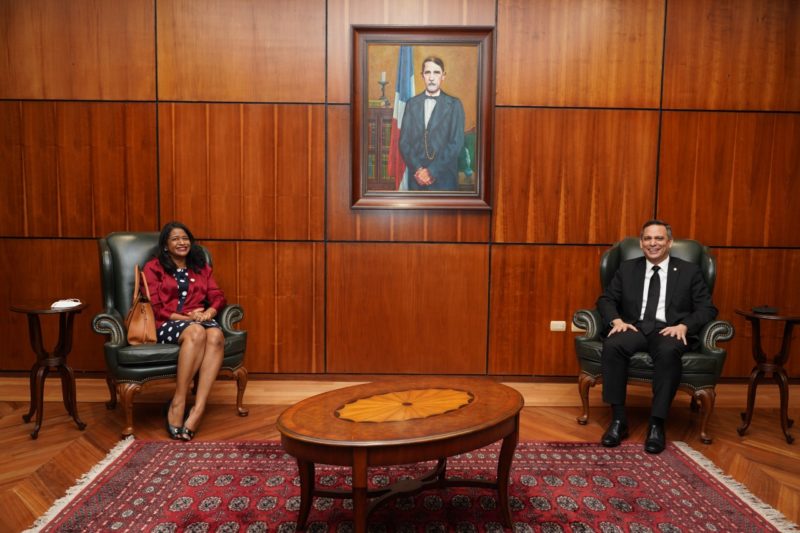 Presidente de la SCJ y titular del Conani se reúnen para dialogar sobre el acceso a la Justicia de niños, niñas y adolescentes