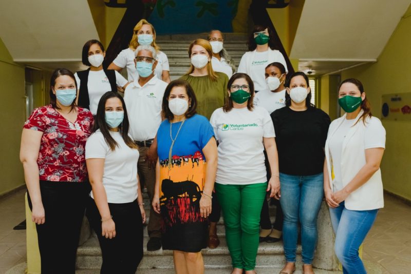 Banco Caribe contribuye a prevenir del COVID a niños de Acción Callejera