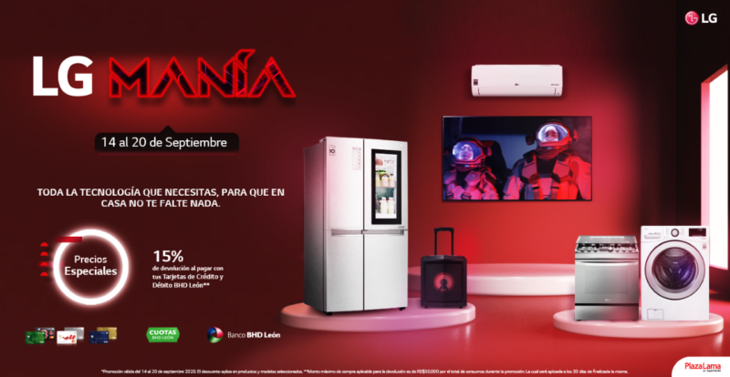 LG anuncia una nueva edición de su evento LG Manía