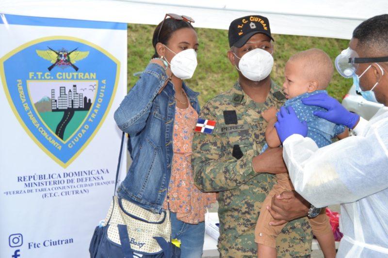 Realizan jornada de pruebas Covid-19 a unidad  de patrulla toque de queda del CIUTRAN