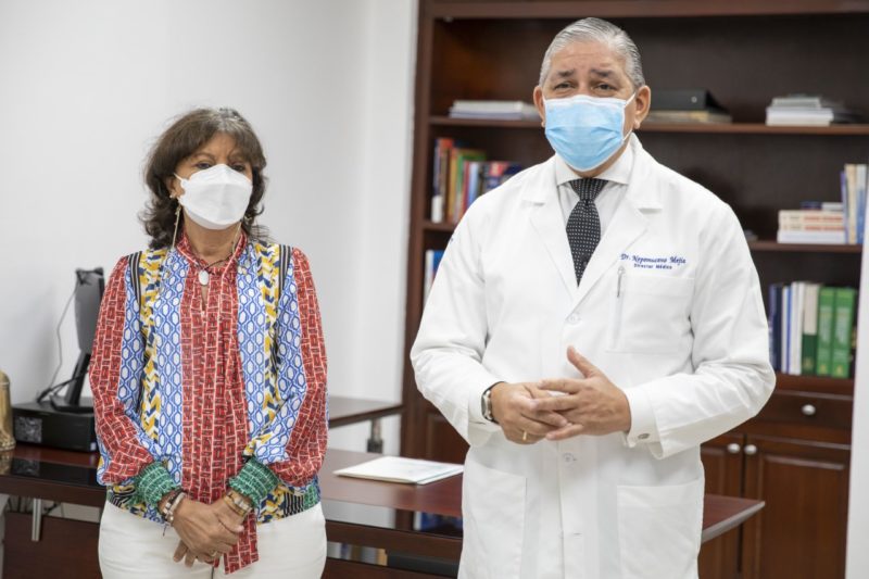 Miriam Germán Brito se recupera de manera satisfactoria y recibe alta médico Agradece al personal de la Plaza de la Salud y el interés de parte del presidente, la primera dama y de toda la población dominicana