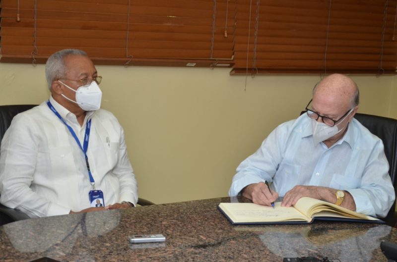 Ex Presidente Hipólito Mejía valora como positiva gestión de Salvador Ramos al frente de ONAPI