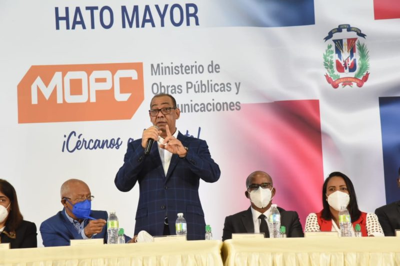 Obras Públicas realiza sorteo de obras por 177 millones en Hato Mayor, El Seibo y Romana