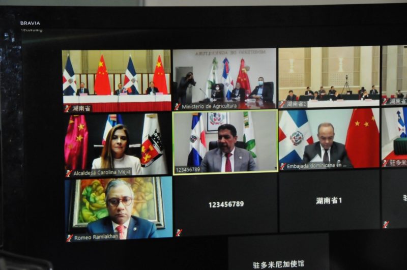 Gobierno dominicano y República Popular China acuerdan fortalecer comercio bilateral de productos agrícolas 