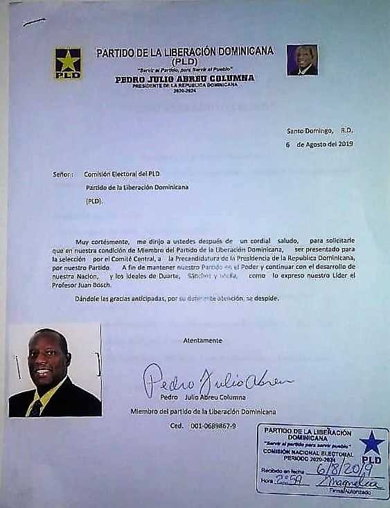Carta de Renuncia