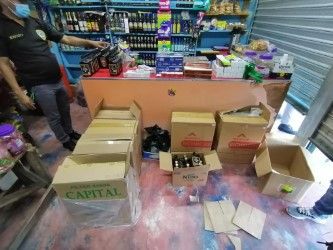 En acciones contra el tráfico de mercancías, retiramos 31,884 cigarrillos presuntamente adulterados en SPM