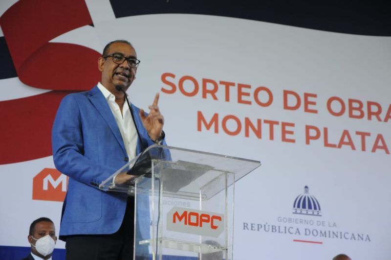 Obras Públicas sortea obras a realizar en Monte Plata y Sánchez Ramírez por valor que supera los RD$163 millones