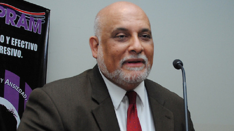 Vicente Vargas, expresidente de la Sociedad Dominicana de Psiquiatría