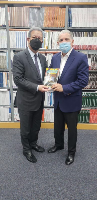 Amarante Baret y Leonel Fernández se reencuentran