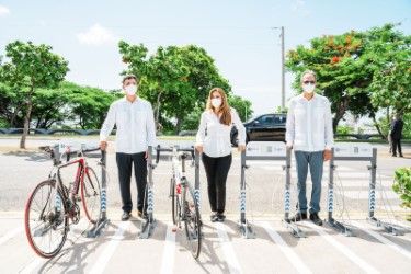 ADN y Banco Popular muestran avances de remodelación del Parque Mirador Sur