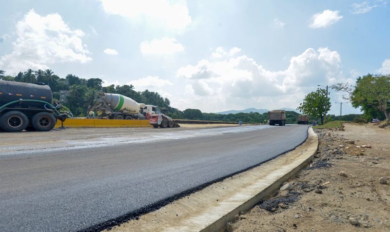 MOPC inició trabajos de asfaltado en provincia San Cristóbal