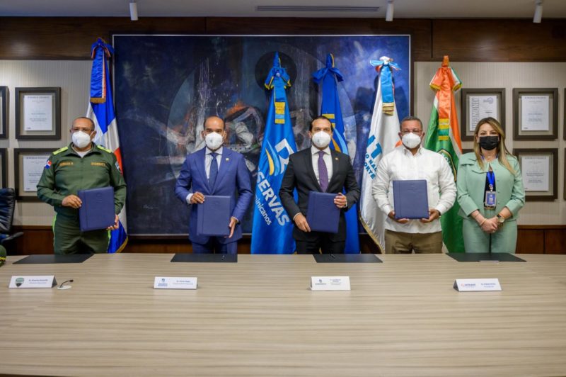 Firman convenio “Marbetes Digitales” para seguridad vial