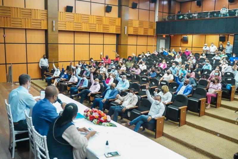 ADN realizará obras de presupuesto participativo en 50 barrios con inversión de RD$150MM