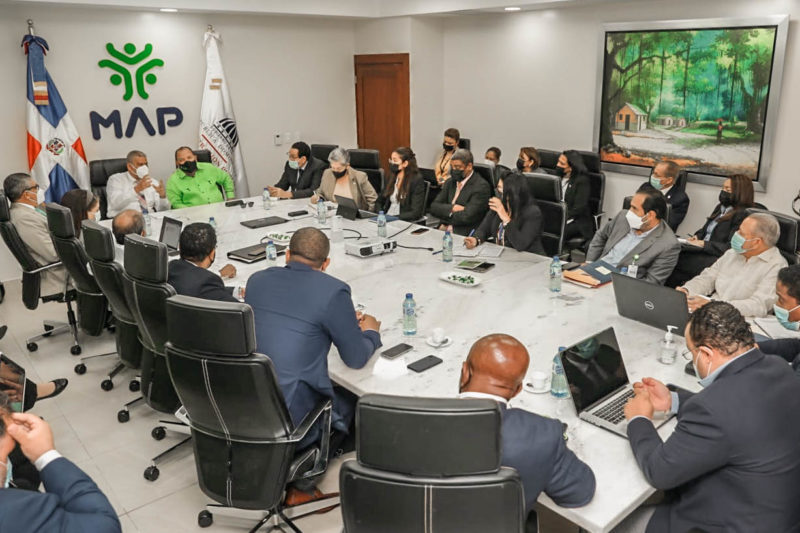 Autoridades de Bienes Nacionales y el MAP afinan proyecto de ley del nuevo ministerio