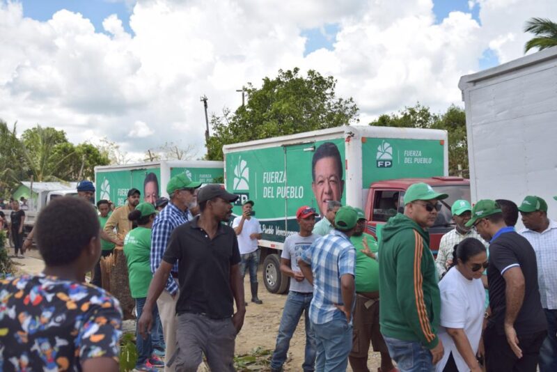 Fuerza del Pueblo desarrolla operativo de asistencia a afectados de huracán Fiona