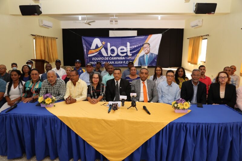 Equipo de campaña Abel Martínez provincia San Juan garantiza triunfo contundente el 16 de octubre