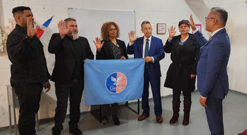 Carlos Peña recibe apoyo de bodegueros dominicanos en Nueva York