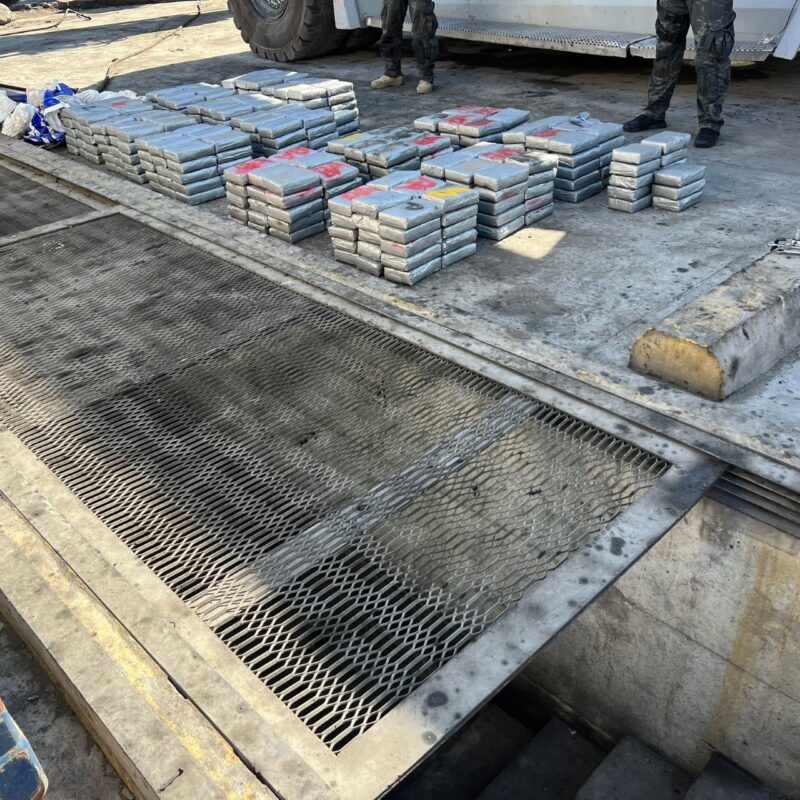 Tecnología no intrusiva detecta 436 paquetes de cocaína con destino a Róterdam