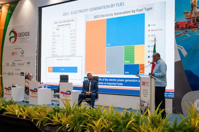 Ministro Almonte expone en Surinam potencial de RD en gas y petróleo 
