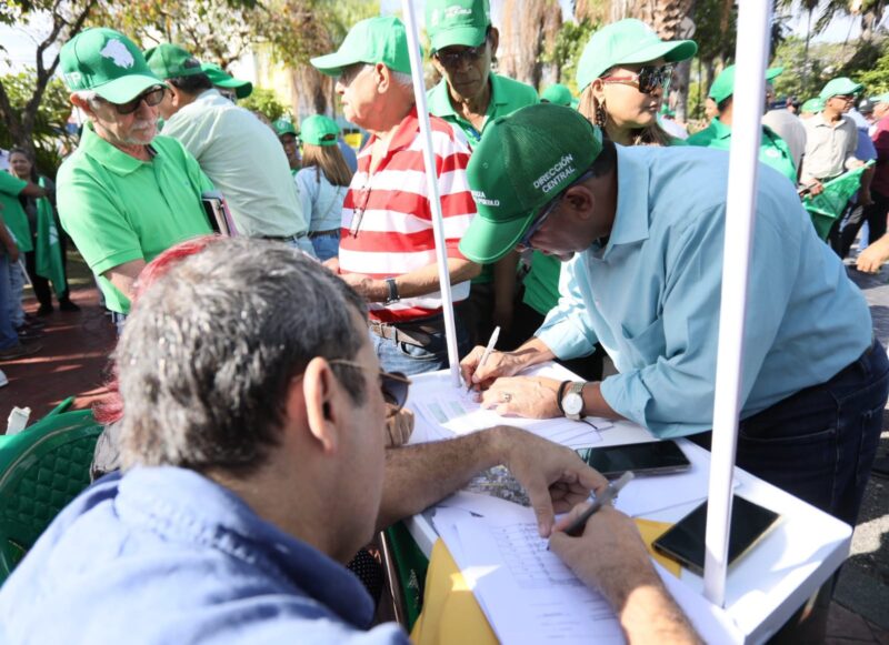 Fuerza del Pueblo realizará jornada nacional de afiliación; está a punto de lograr 2 millones de afiliados