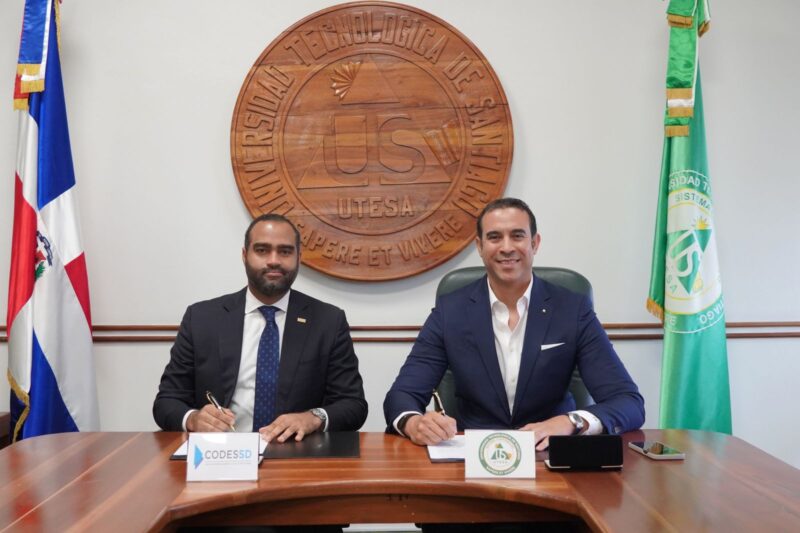 UTESA y el CODESSD firman Acuerdo de Cooperación Interinstitucional