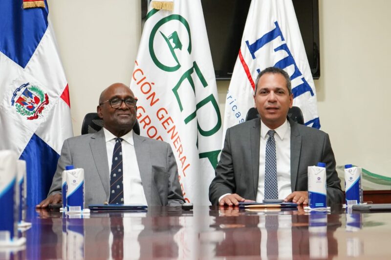 DIGERA e ITLA firman acuerdo para beneficiar agricultores