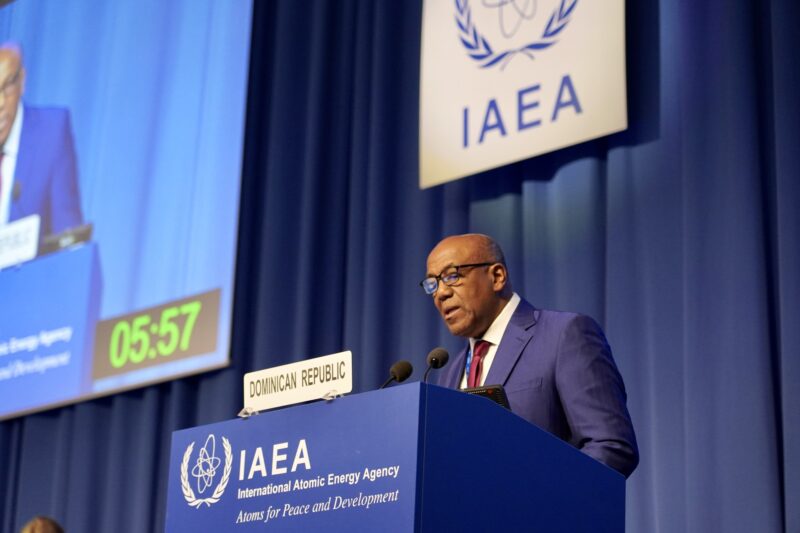 Ministro Almonte aboga por tecnologías e investigaciones sobre la energía nuclear en beneficio de la humanidad y el medio ambiente