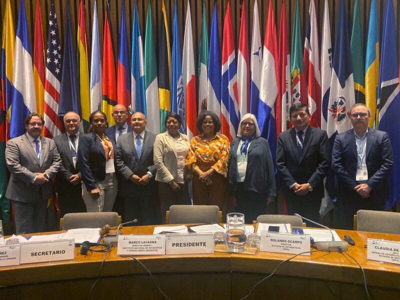 La ONE asume la presidencia de la CEA-CEPAL