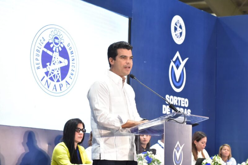 INAPA realiza sorteo de obras por RD$620 millones en Haina, provincia San Cristóbal 
