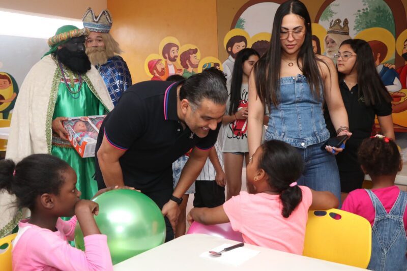 Luis Alberto: En este Día especial de los Santos Reyes me satisface ver una sonrisa en cada niño