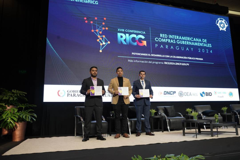 La DGCP recibe premio internacional a la Innovación en Compra Pública