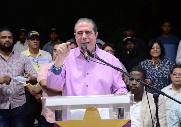 Francisco Javier asegura Luis Alberto es la esperanza solución problemas municipio SDE