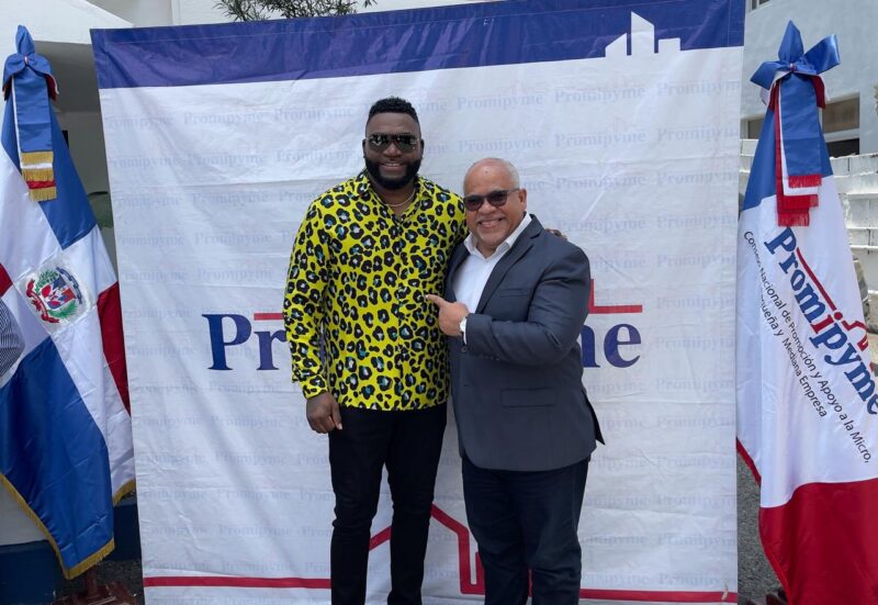 DAVID ORTIZ. EXHORTA VISITAR A PROMIPYME PARA OBTENER PRESTAMOS