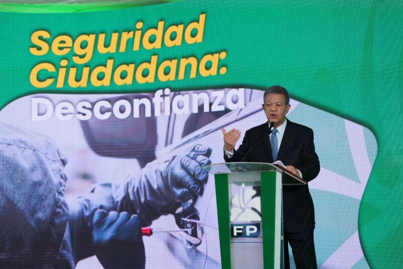 Leonel detalla fracasos de Abinader y presenta estrategia para combatir inseguridad