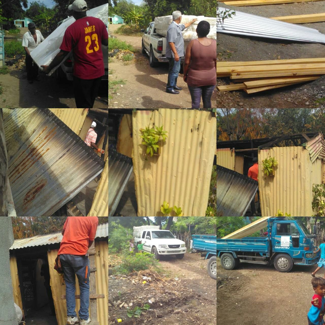 SENADOR WILTON GUERRERO ASISTE FAMILIA NECESITADA