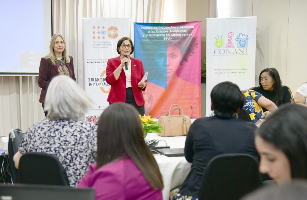 Salud Pública, SNS, Conani y UNFPA refuerzan acciones para reducir embarazos en adolescentes