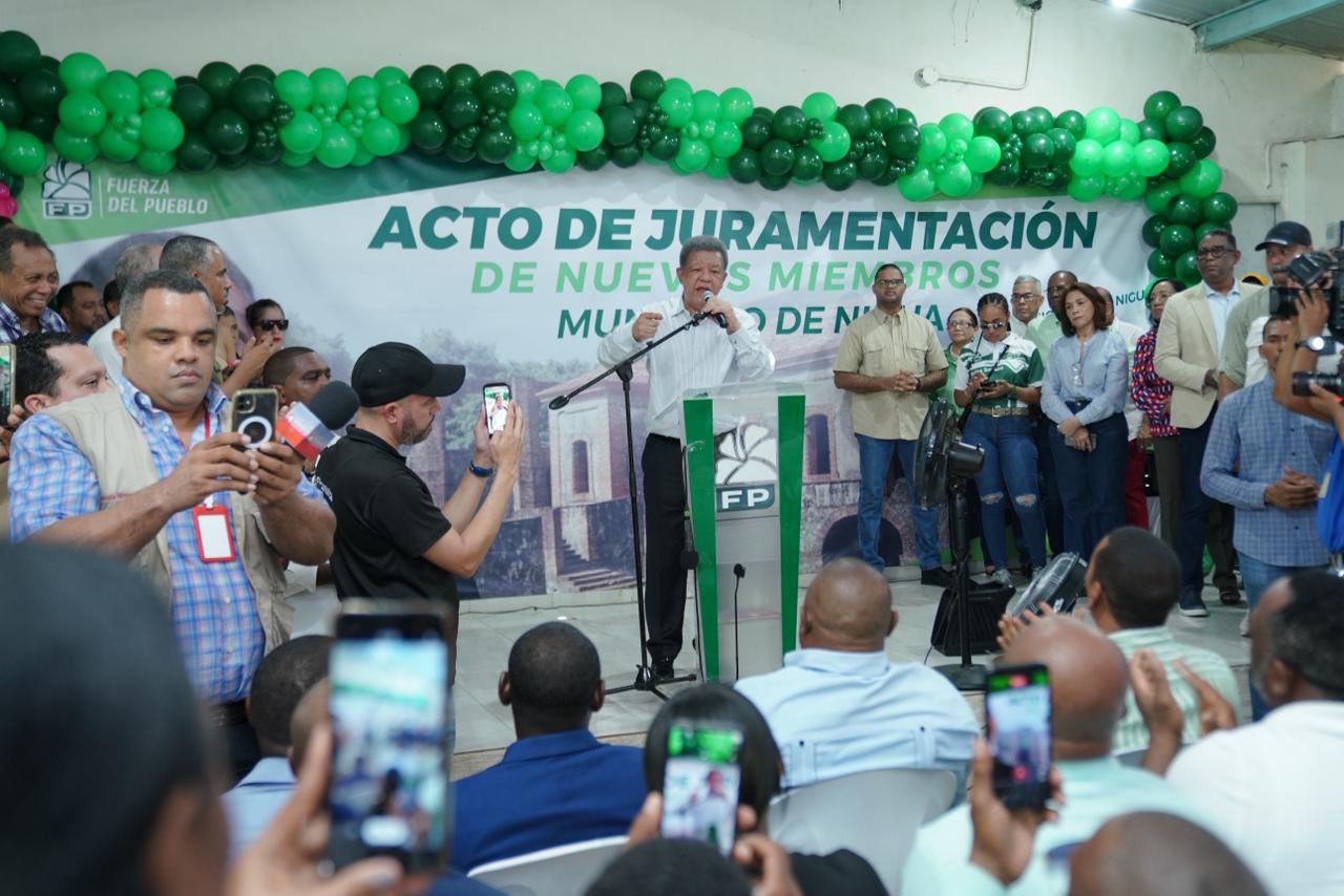Leonel acusa al PRM de hundir al país en criminalidad y asegura que la gente ya no puede salir tranquila a la calle